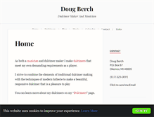 Tablet Screenshot of dougberch.com